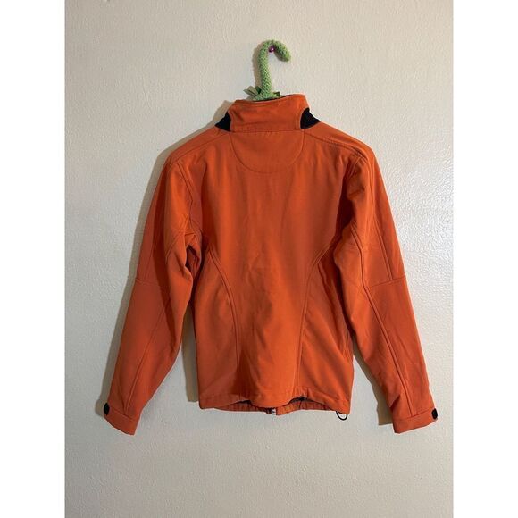 Zorrel Men's Soft Shell Weather Series Jacket w/Liner Orange Black Size Small - Picture 4 of 4